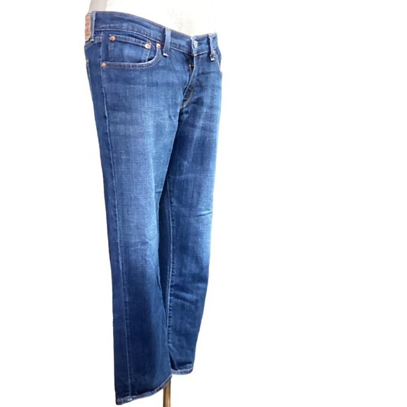 Boyfriend Style Sz 36 x 25-1/2 Denim Blue Jeans 95M - Picture 6 of 13